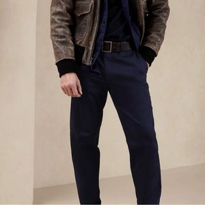 banana republic emerson straight fit, navy